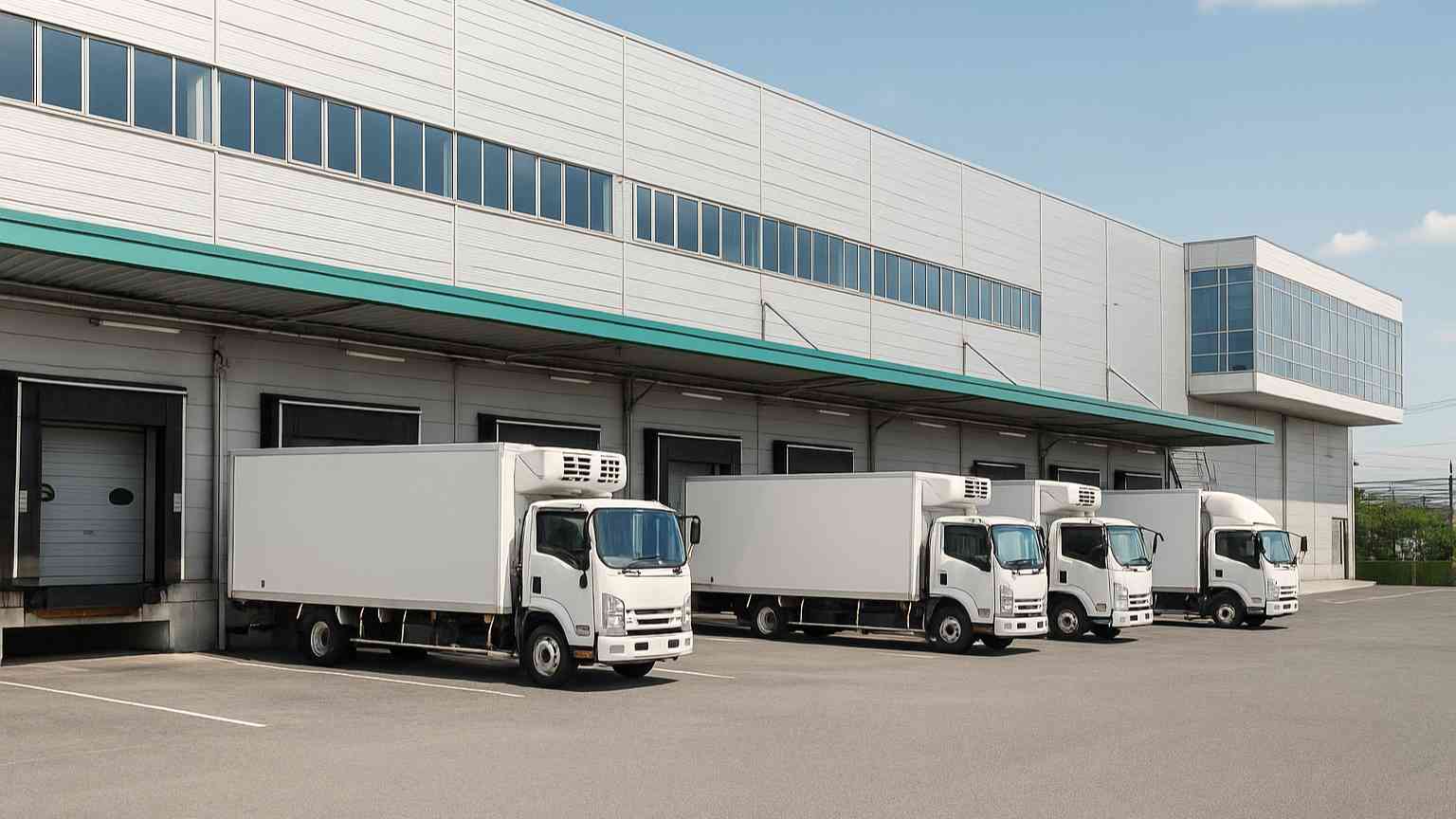 物流センターの写真